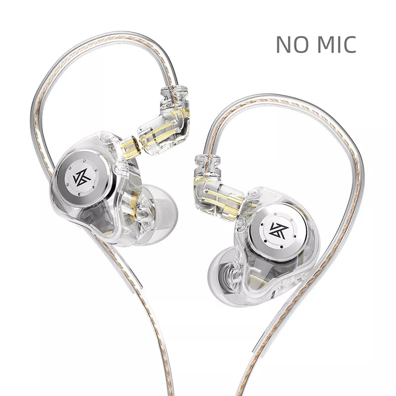 KZ EDX pro Earphones Bass Earbuds In Ear Monitor Headphones Sport Noise Cancelling HIFI Headset New Arrival!
